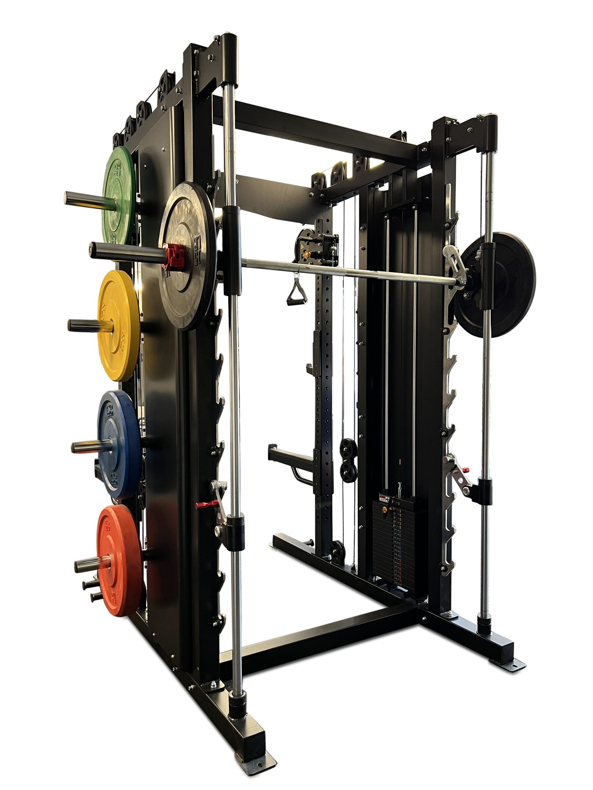 Functional Trainer Squat Rack Smith Machine Double Sided